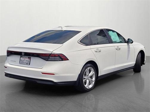 Platinum White 2023 Honda Accord LX