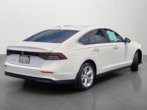 Platinum White 2023 Honda Accord LX