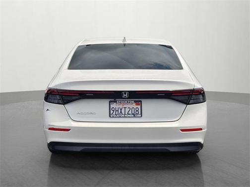 Platinum White 2023 Honda Accord LX