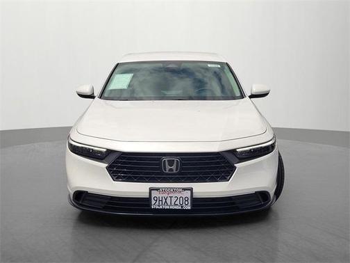 Platinum White 2023 Honda Accord LX