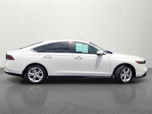 Platinum White 2023 Honda Accord LX