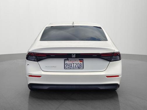 Platinum White 2023 Honda Accord LX