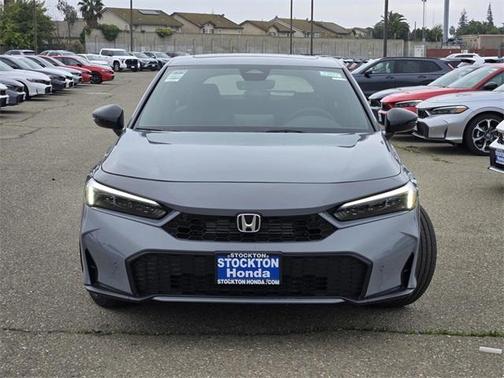 Urban Gray Pearl 2026 Honda Civic Hybrid Sport Touring