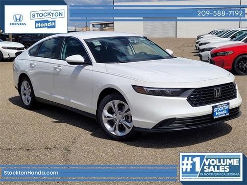 Platinum White Pearl 2026 Honda Accord LX