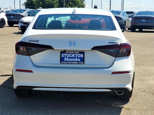 Platinum White Pearl 2026 Honda Civic Sport