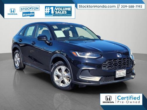 Crystal Black Pearl 2023 Honda HR-V LX