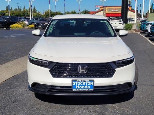 Platinum White Pearl 2026 Honda Accord LX