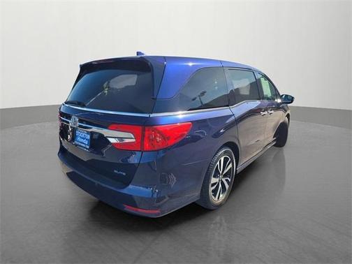 Obsidian Blue 2018 Honda Odyssey Elite