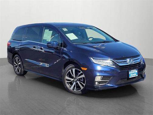 Obsidian Blue 2018 Honda Odyssey Elite