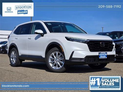Platinum White Pearl 2026 Honda CR-V EX