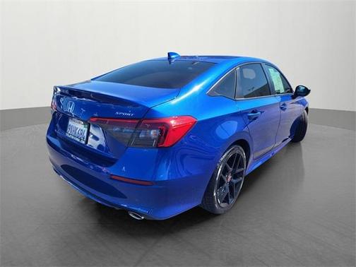 Aegean Blue Metallic 2022 Honda Civic Sport