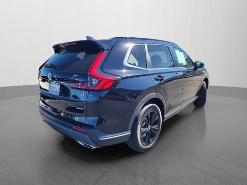 Gray Metallic 2025 Honda CR-V Hybrid Sport Touring