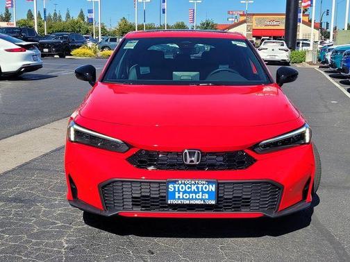 Rallye Red 2026 Honda Civic Hybrid Sport Touring
