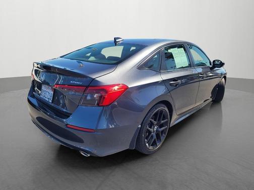 Meteorite Gray Metallic 2022 Honda Civic Sport