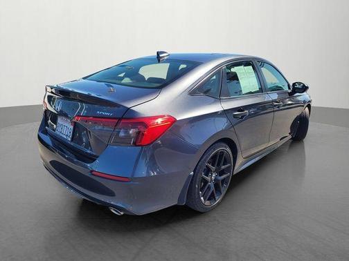 Meteorite Gray Metallic 2022 Honda Civic Sport