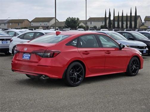Rallye Red 2026 Honda Civic Sport