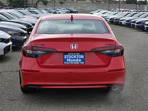 Rallye Red 2026 Honda Civic Sport