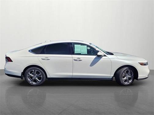 Platinum White Pearl 2024 Honda Accord Hybrid EX-L
