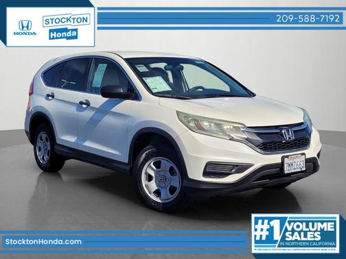 Diamond White Pearl 2015 Honda CR-V LX