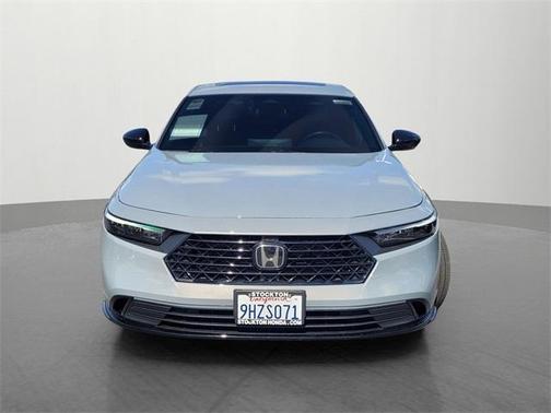 Black 2023 Honda Accord Hybrid Sport-L