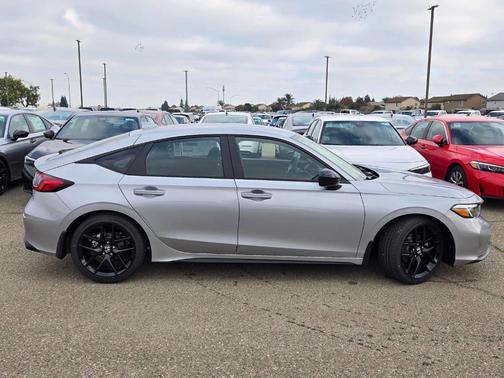 Solar Silver Metallic 2026 Honda Civic Sport