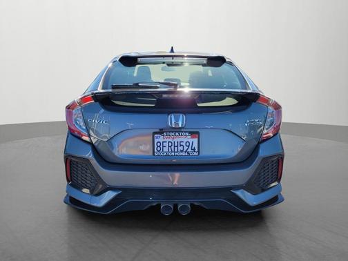 Gray 2018 Honda Civic Sport Touring