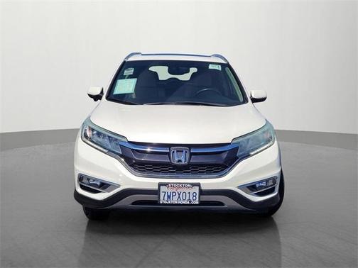 White Diamond Pearl 2016 Honda CR-V EX-L