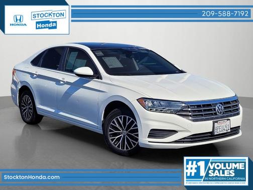 Pure White 2020 Volkswagen Jetta 1.4T SE