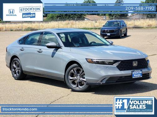 Urban Gray Pearl 2026 Honda Accord Hybrid EX-L
