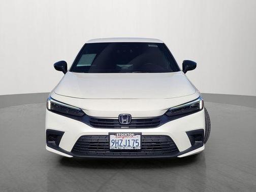 Platinum White 2024 Honda Civic Sport