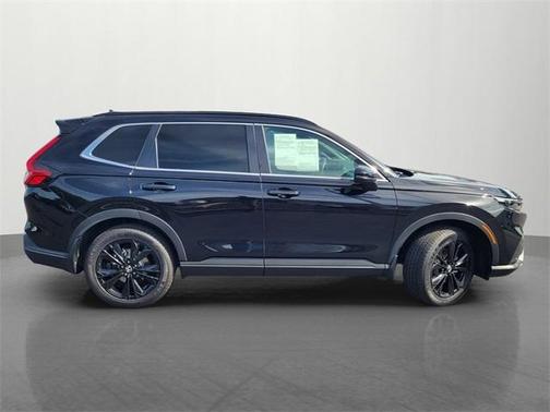Crystal Black Pearl 2025 Honda CR-V Hybrid Sport Touring