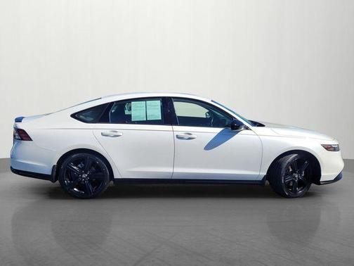 Platinum White Pearl 2024 Honda Accord Hybrid Sport-L