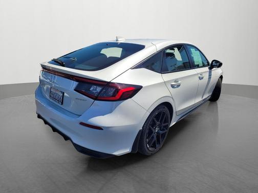 Platinum White 2023 Honda Civic Sport