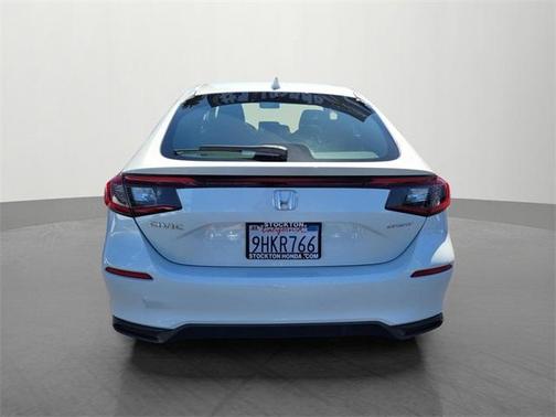 Platinum White 2023 Honda Civic Sport