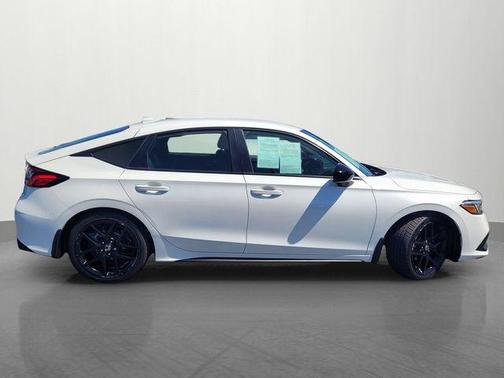 Platinum White 2023 Honda Civic Sport