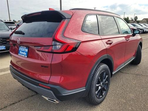 Radiant Red Metallic 2026 Honda CR-V Hybrid Sport-L