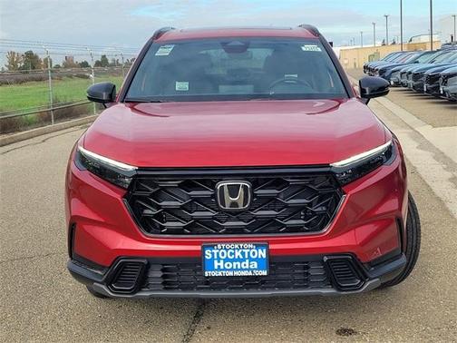 Radiant Red Metallic 2026 Honda CR-V Hybrid Sport-L