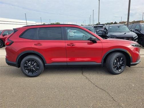 Radiant Red Metallic 2026 Honda CR-V Hybrid Sport-L