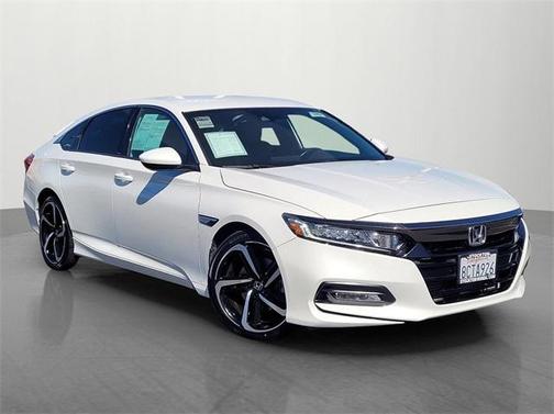 Platinum White Pearl 2018 Honda Accord Sport