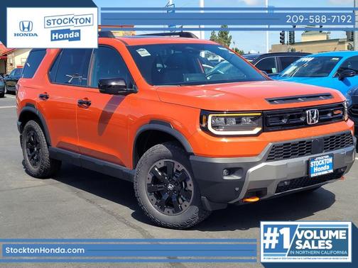 Sunset Orange 2026 Honda Passport TrailSport Elite
