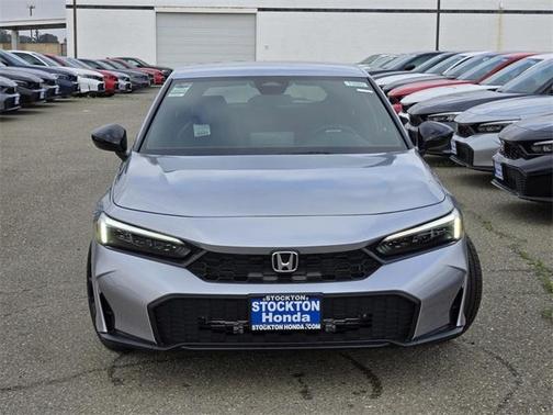 Solar Silver Metallic 2026 Honda Civic Sport