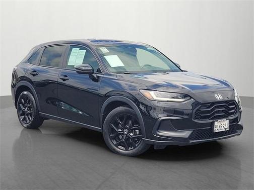 Crystal Black Pearl 2024 Honda HR-V Sport