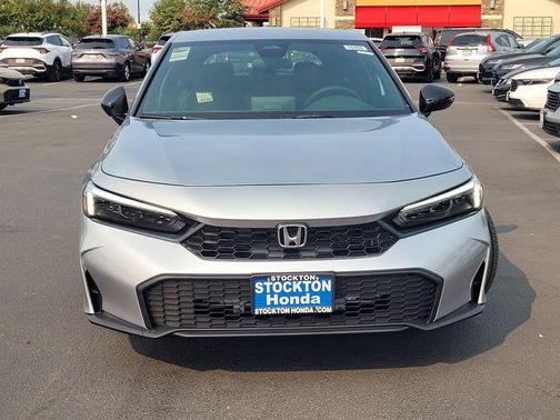 Solar Silver Metallic 2026 Honda Civic Sport