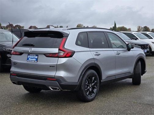Solar Silver Metallic 2026 Honda CR-V Hybrid Sport-L