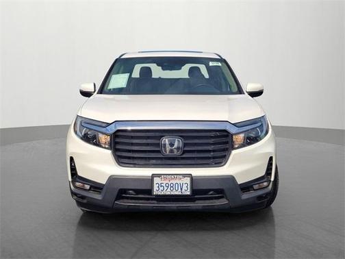 Platinum White 2023 Honda Ridgeline RTL