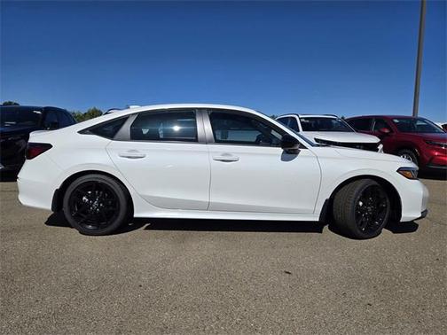 Platinum White Pearl 2026 Honda Civic Sport