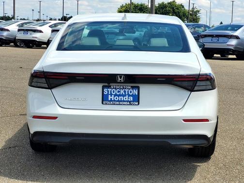 Platinum White Pearl 2026 Honda Accord LX