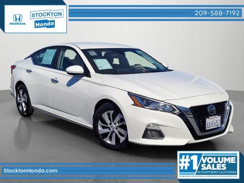 Glacier White 2020 Nissan Altima 2.5 S