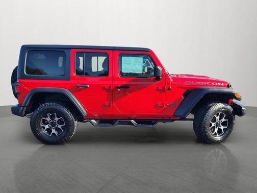 Firecracker Red Clearcoat 2019 Jeep Wrangler Unlimited Rubicon