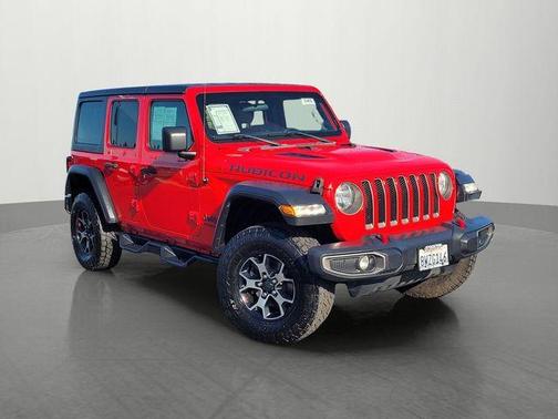 Firecracker Red Clearcoat 2019 Jeep Wrangler Unlimited Rubicon